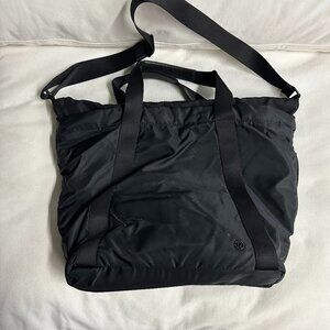 Black Lululemon Gym Bag